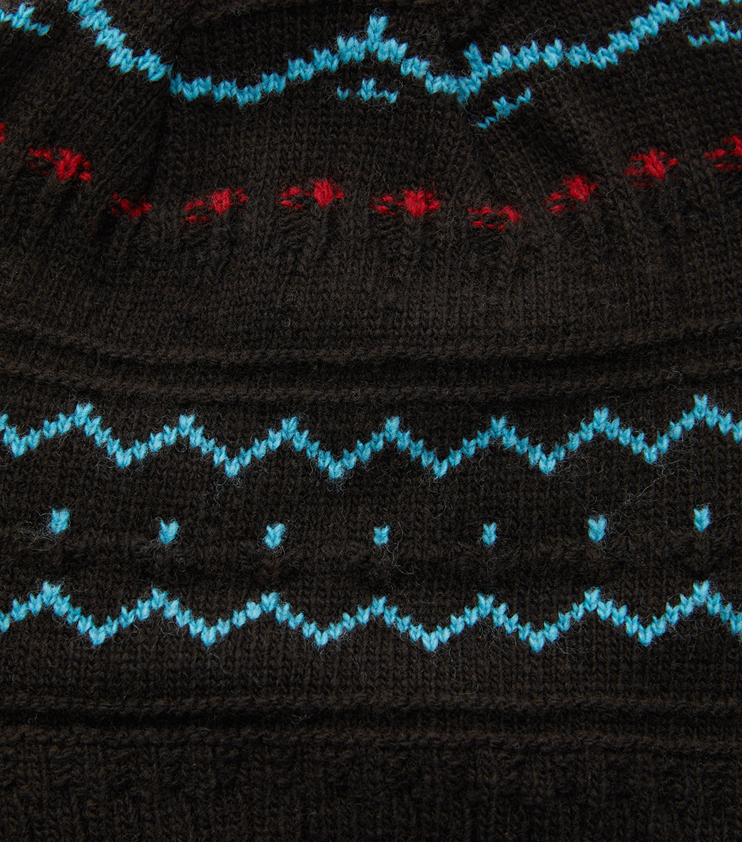 FAIR ISLE EARMUFF BEANIE
