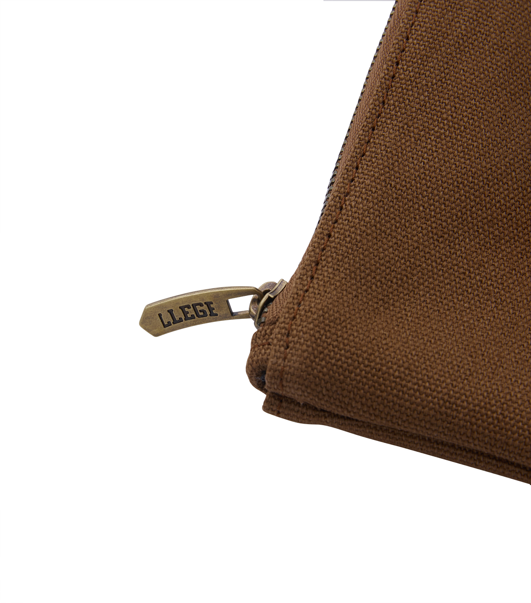 CUBE LOGO CANVAS POUCH