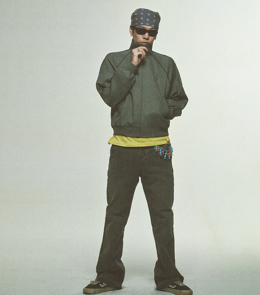 EMBROIDERY LOGO TRACK JUMPER