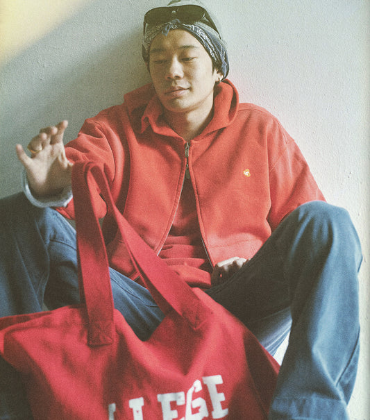GARMENT DYED HOODIE JUMPER
