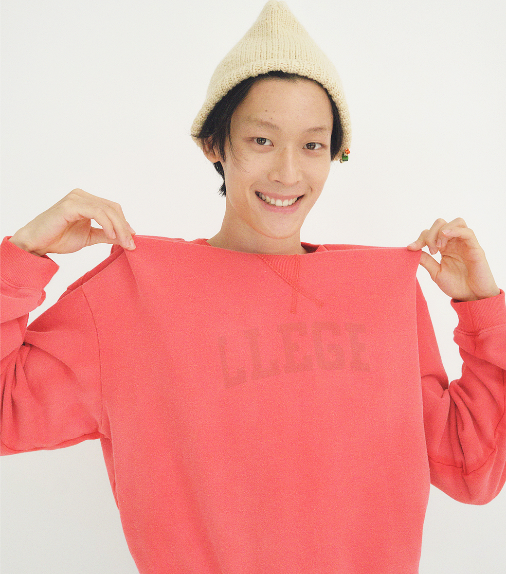 CLASSIC LOGO VINTAGE EFFECT SWEATSHIRT