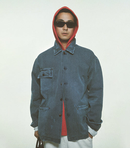 DAMAGED WORK JACKET