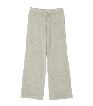 VELOUR LOW-RISE TRAINING PANTS