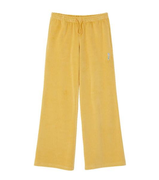 VELOUR LOW-RISE TRAINING PANTS