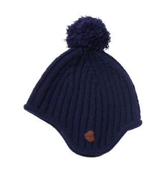 POM POM EARMUFF BEANIE