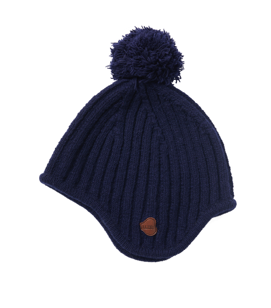 POM POM EARMUFF BEANIE