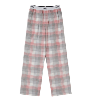 FADED CHECK PAJAMA PANTS