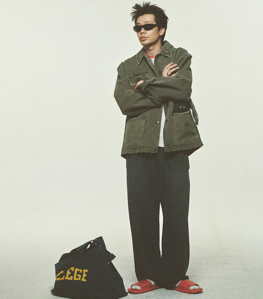 DAMAGED WORK JACKET