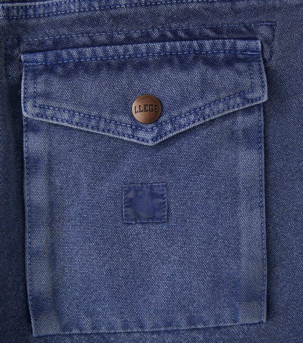 PIGMENT DYED FLARE JEANS