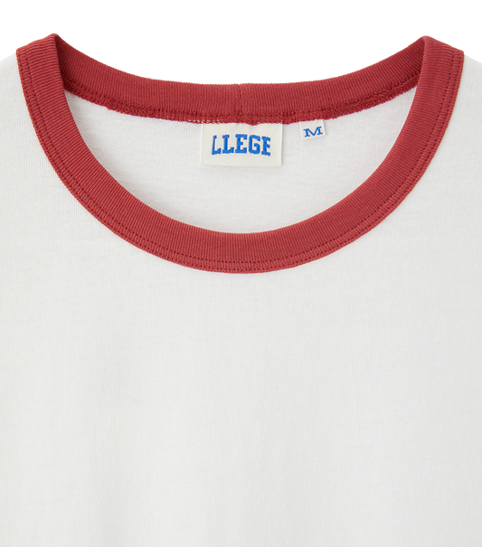 LLEGE LOGO RINGER T-SHIRT