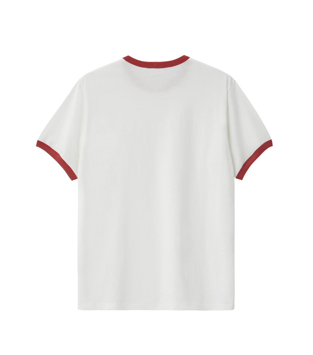 LLEGE LOGO RINGER T-SHIRT