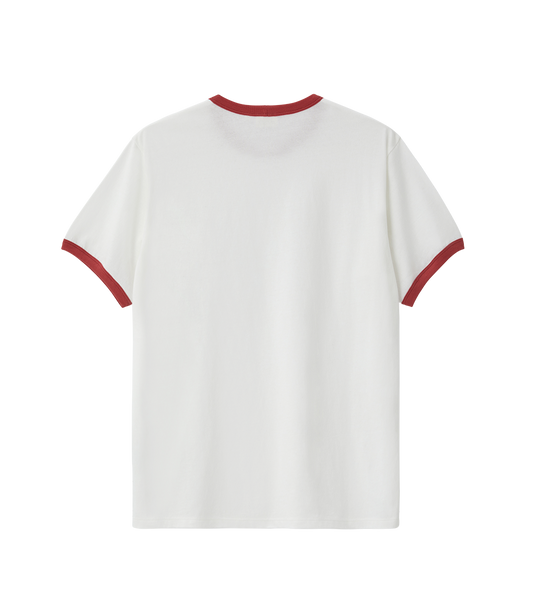 LLEGE LOGO RINGER T-SHIRT