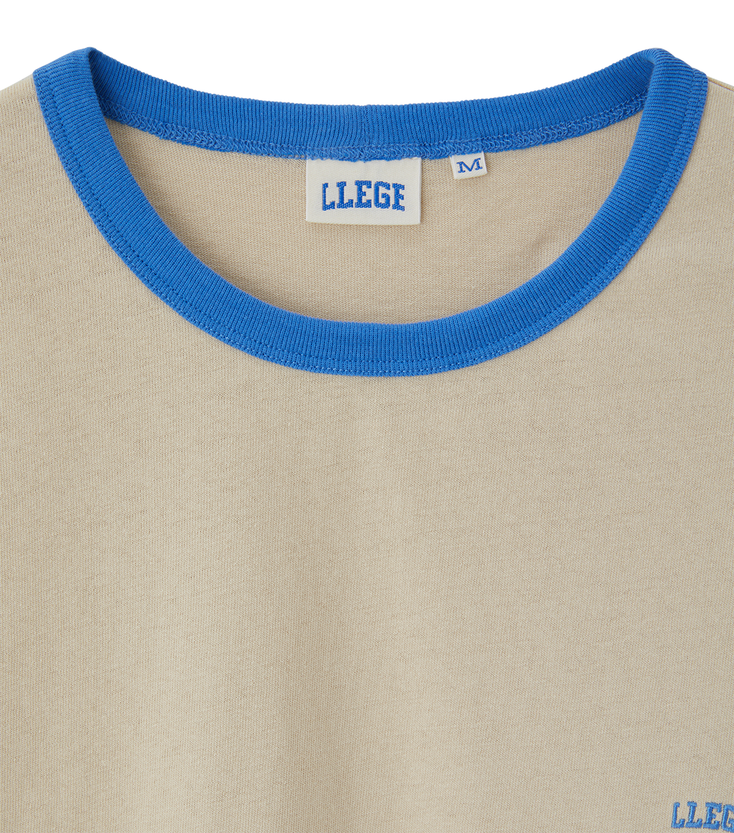 LLEGE LOGO RINGER T-SHIRT