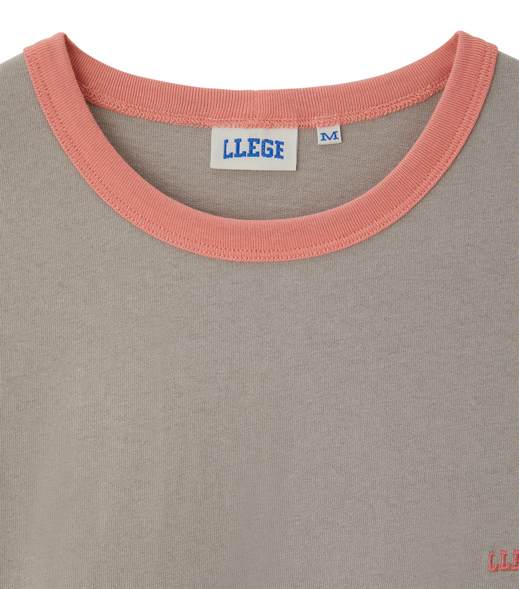 LLEGE LOGO RINGER T-SHIRT