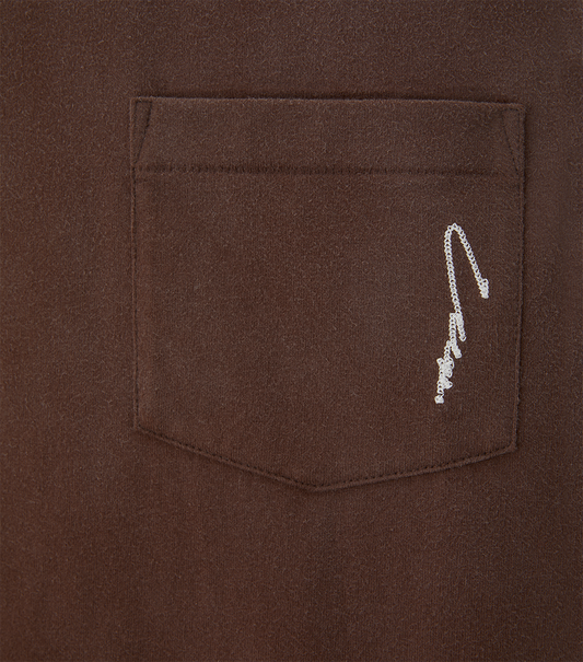 WAFFLE SLEEVE LAYERED T-SHIRT