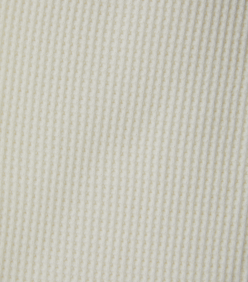 WAFFLE SLEEVE LAYERED T-SHIRT