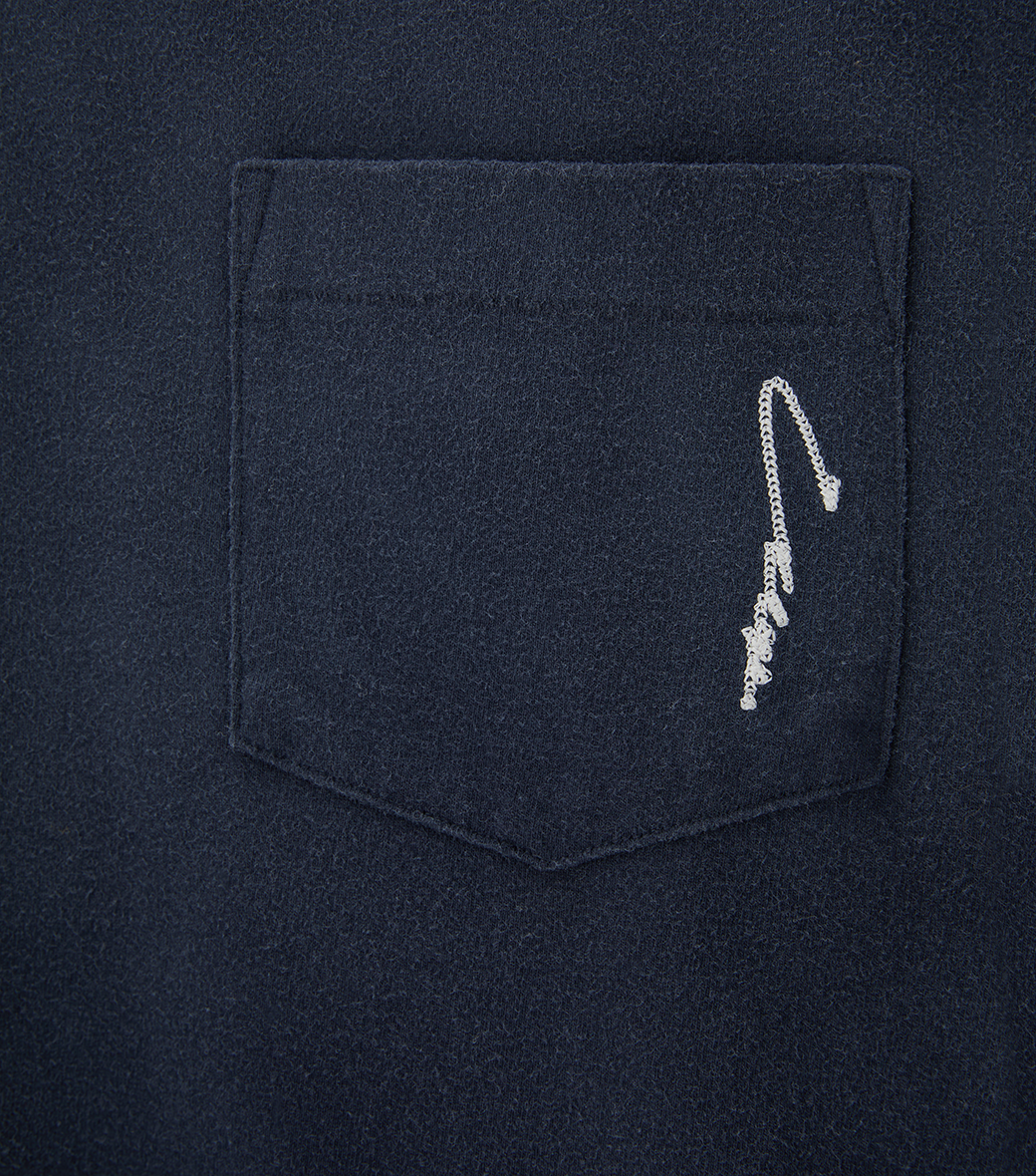 WAFFLE SLEEVE LAYERED T-SHIRT