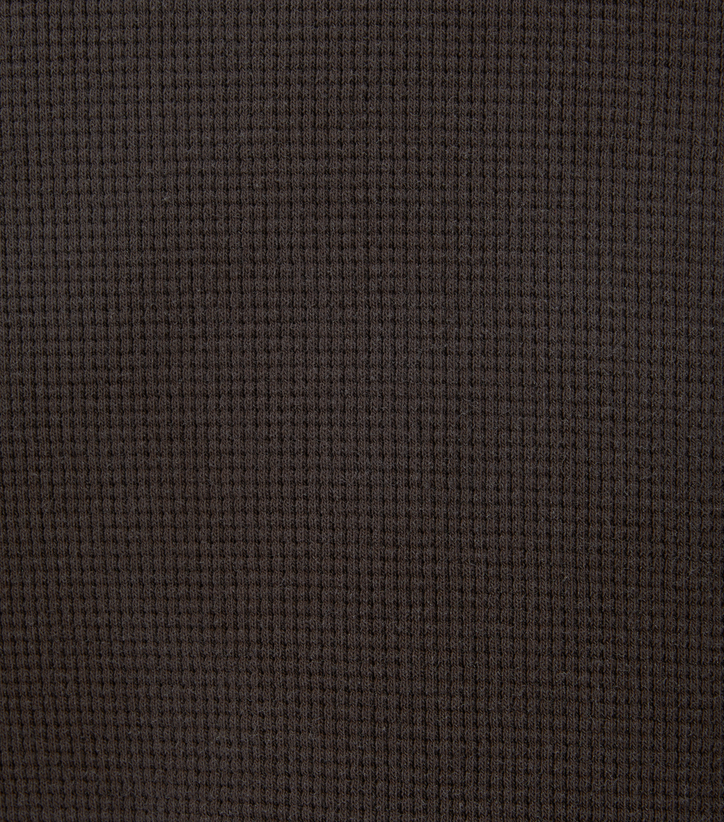 OVERSIZED LLEGE LOGO WAFFLE T-SHIRT