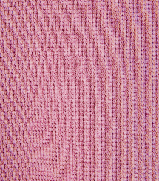 OVERSIZED LLEGE LOGO WAFFLE T-SHIRT