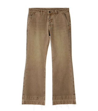 PIGMENT DYED FLARE JEANS