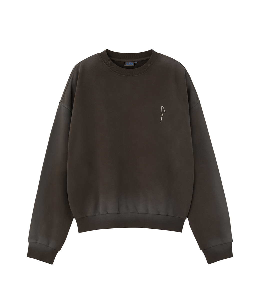 GARMENT DYED SWEATSHIRT