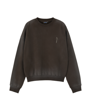 GARMENT DYED SWEATSHIRT