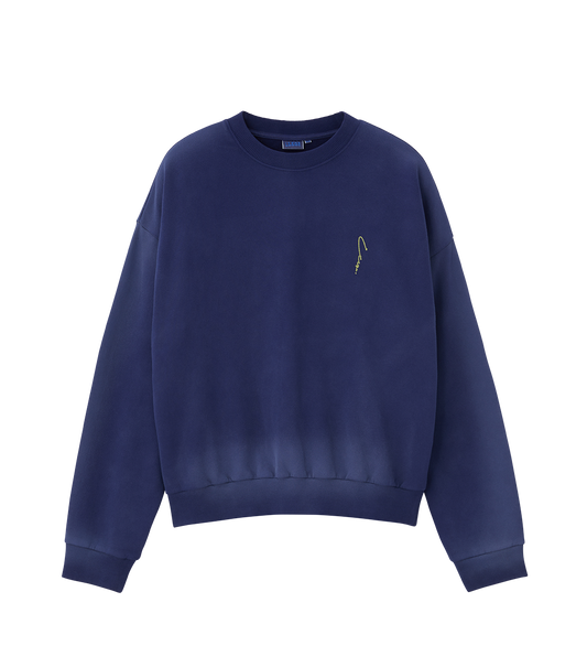 GARMENT DYED SWEATSHIRT