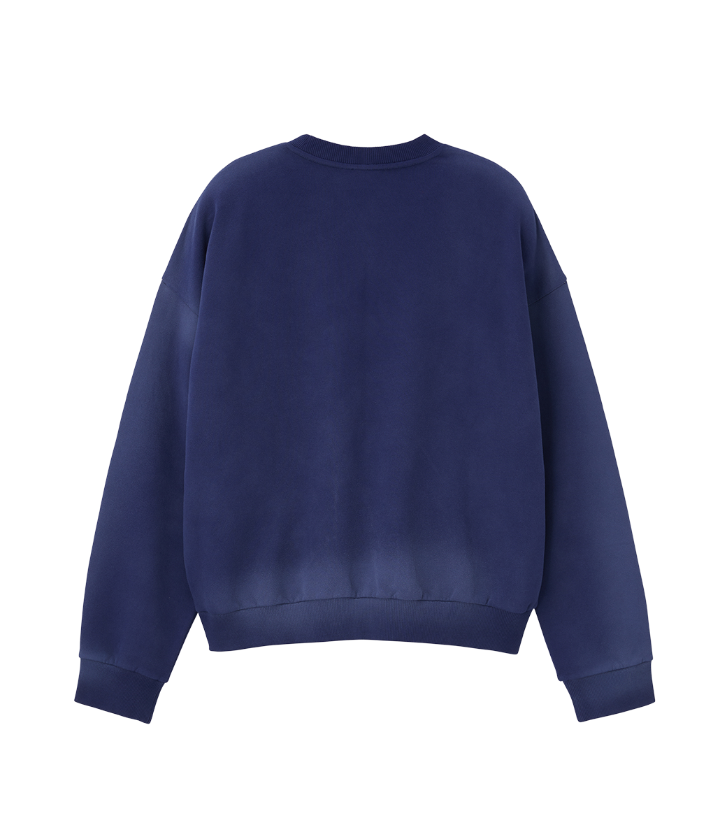 GARMENT DYED SWEATSHIRT