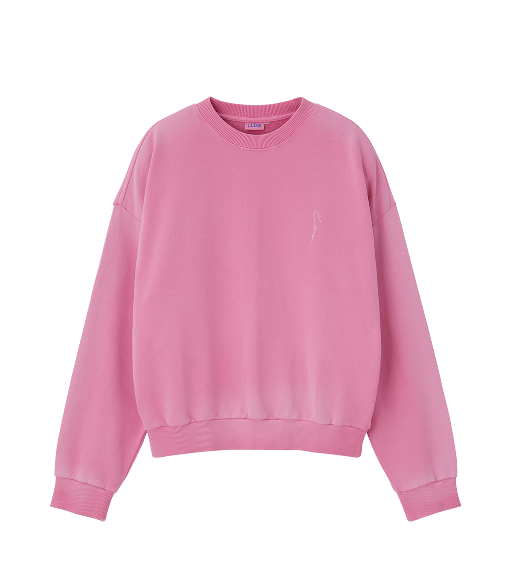 GARMENT DYED SWEATSHIRT