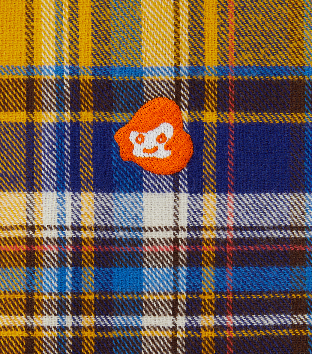 CHECK FLANNEL BOARDER SHIRT