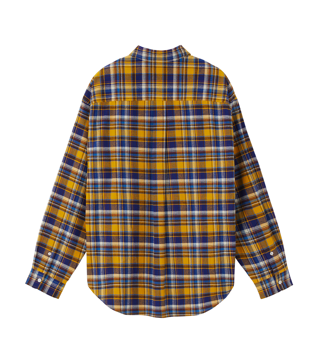 CHECK FLANNEL BOARDER SHIRT