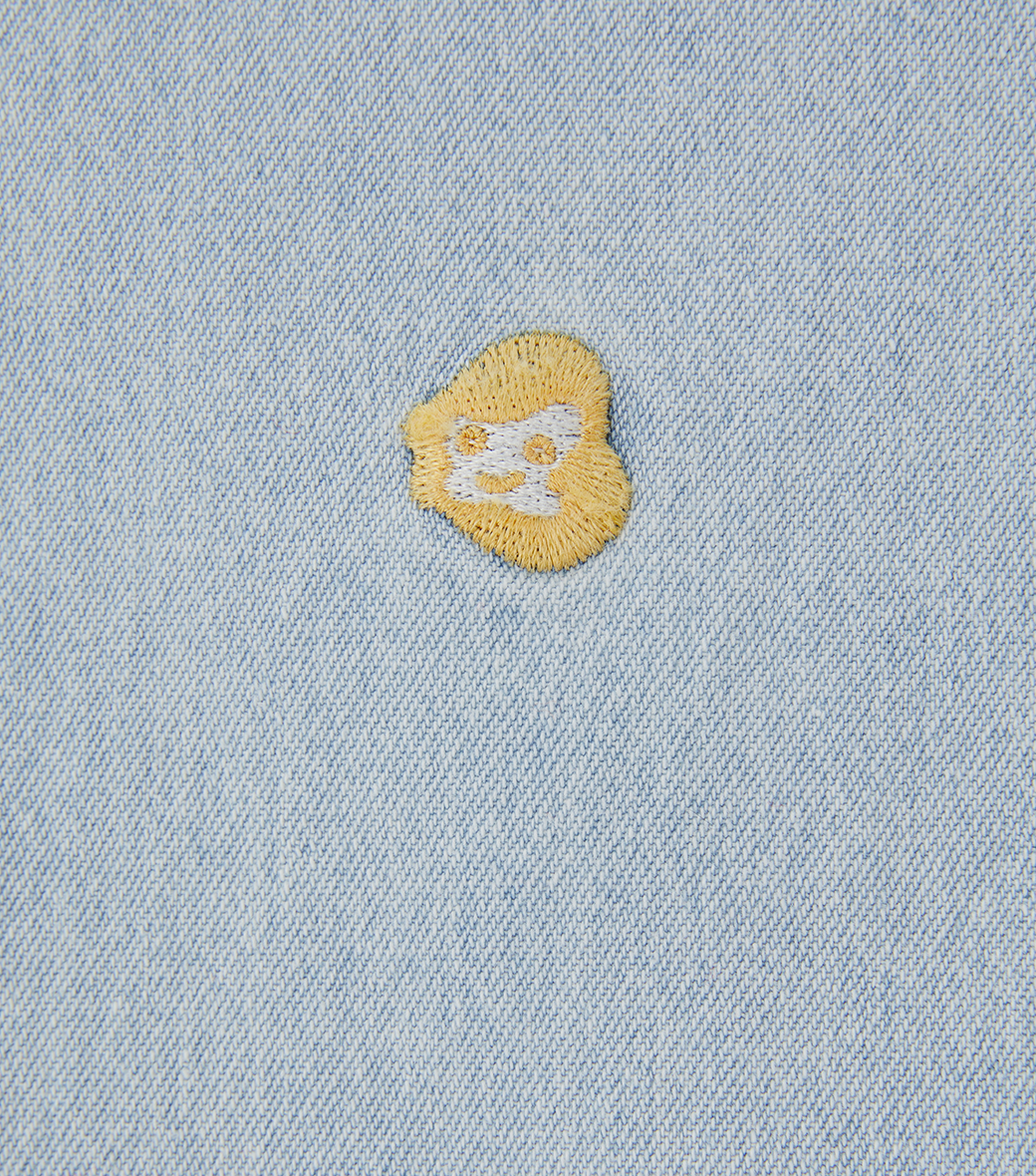 DESTROYED DENIM SHIRT