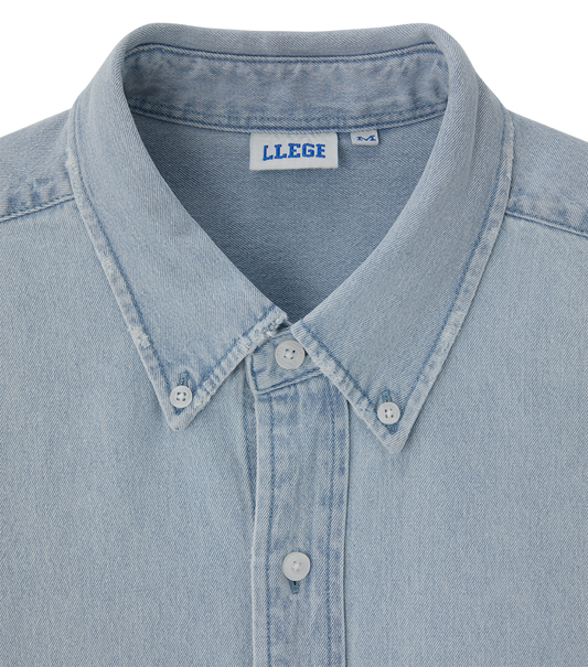 DESTROYED DENIM SHIRT