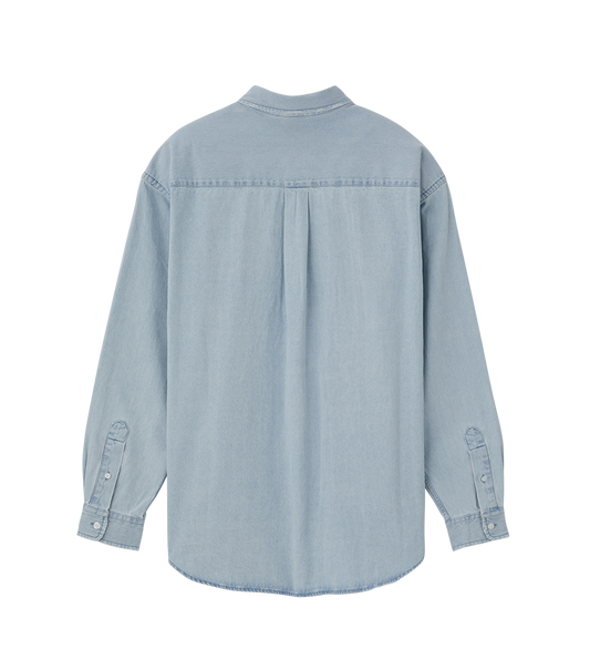 DESTROYED DENIM SHIRT