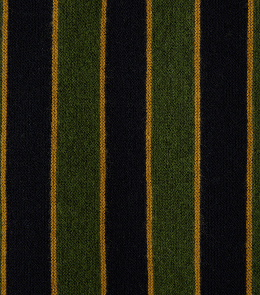 VERTICAL STRIPE POLO KNIT