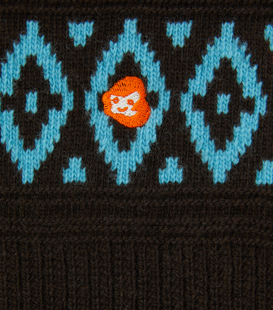 FAIR ISLE ROUND SWEATER