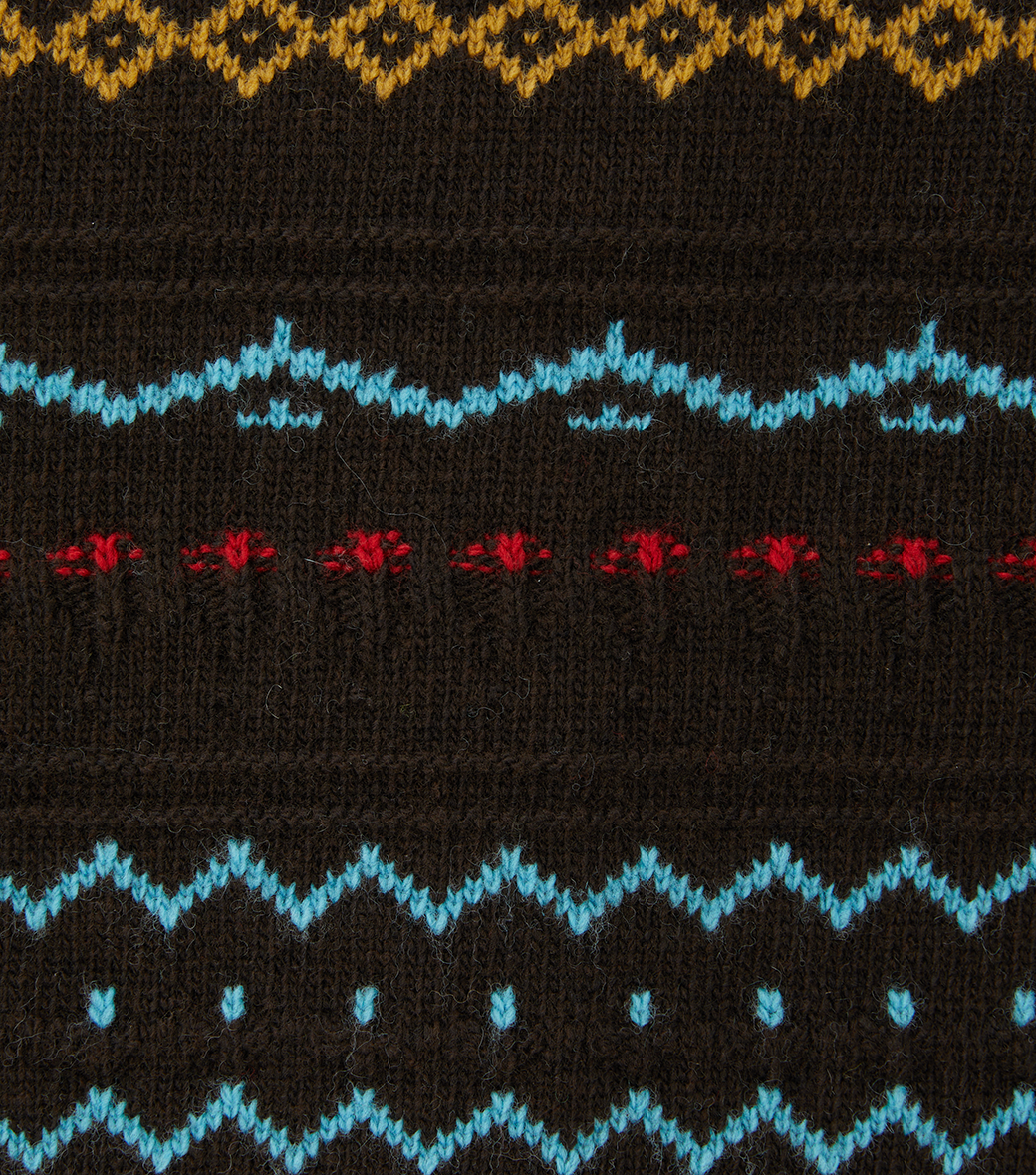 FAIR ISLE ROUND SWEATER