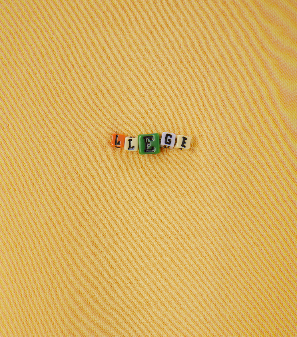 GARMENT DYED CUBE LOGO SWEATSHIRT