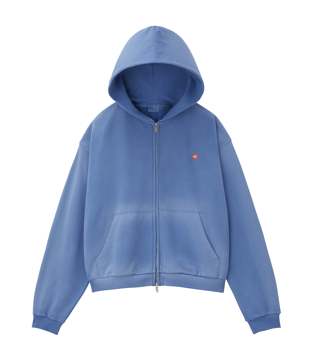 GARMENT DYED HOODIE JUMPER