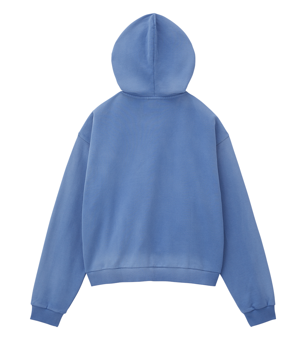 GARMENT DYED HOODIE JUMPER