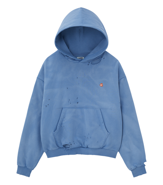 GARMENT DYED REVERSIBLE HOODIE