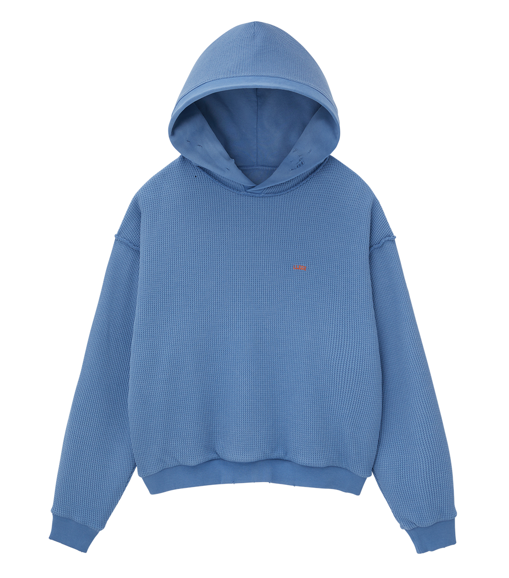 GARMENT DYED REVERSIBLE HOODIE