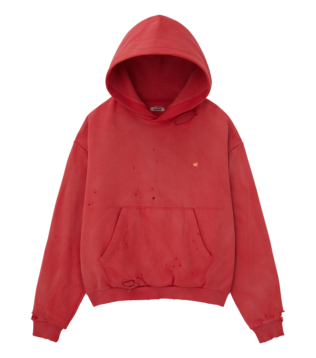 GARMENT DYED REVERSIBLE HOODIE