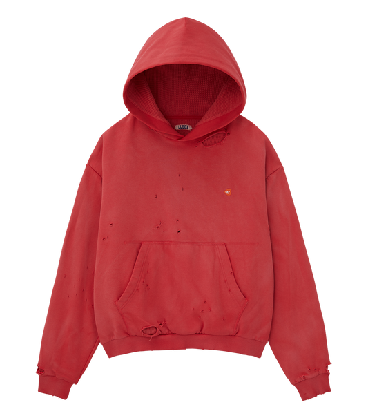 GARMENT DYED REVERSIBLE HOODIE