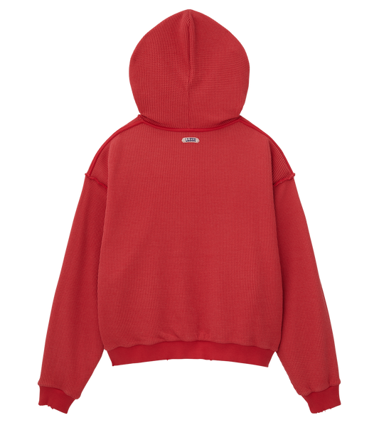 GARMENT DYED REVERSIBLE HOODIE
