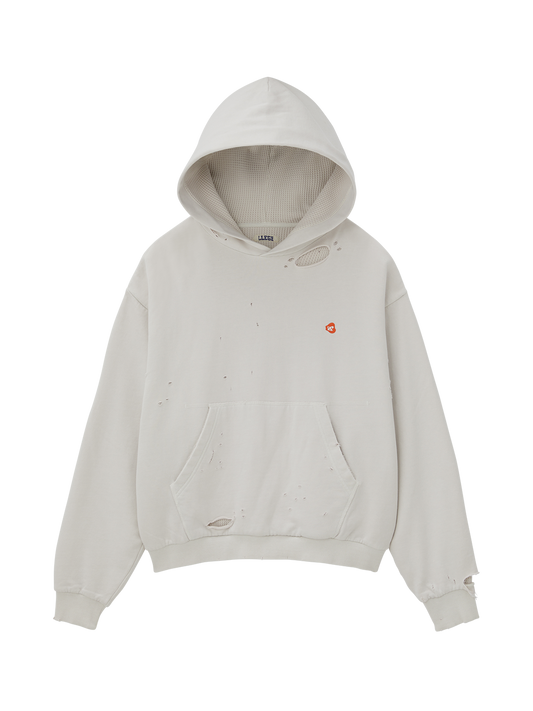 GARMENT DYED REVERSIBLE HOODIE