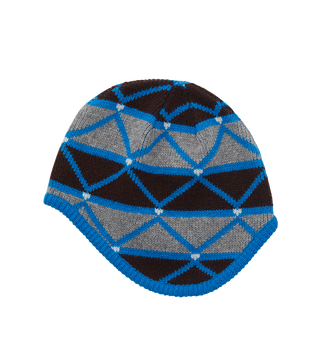 WINTER JAQUARD EARMUFF BEANIE