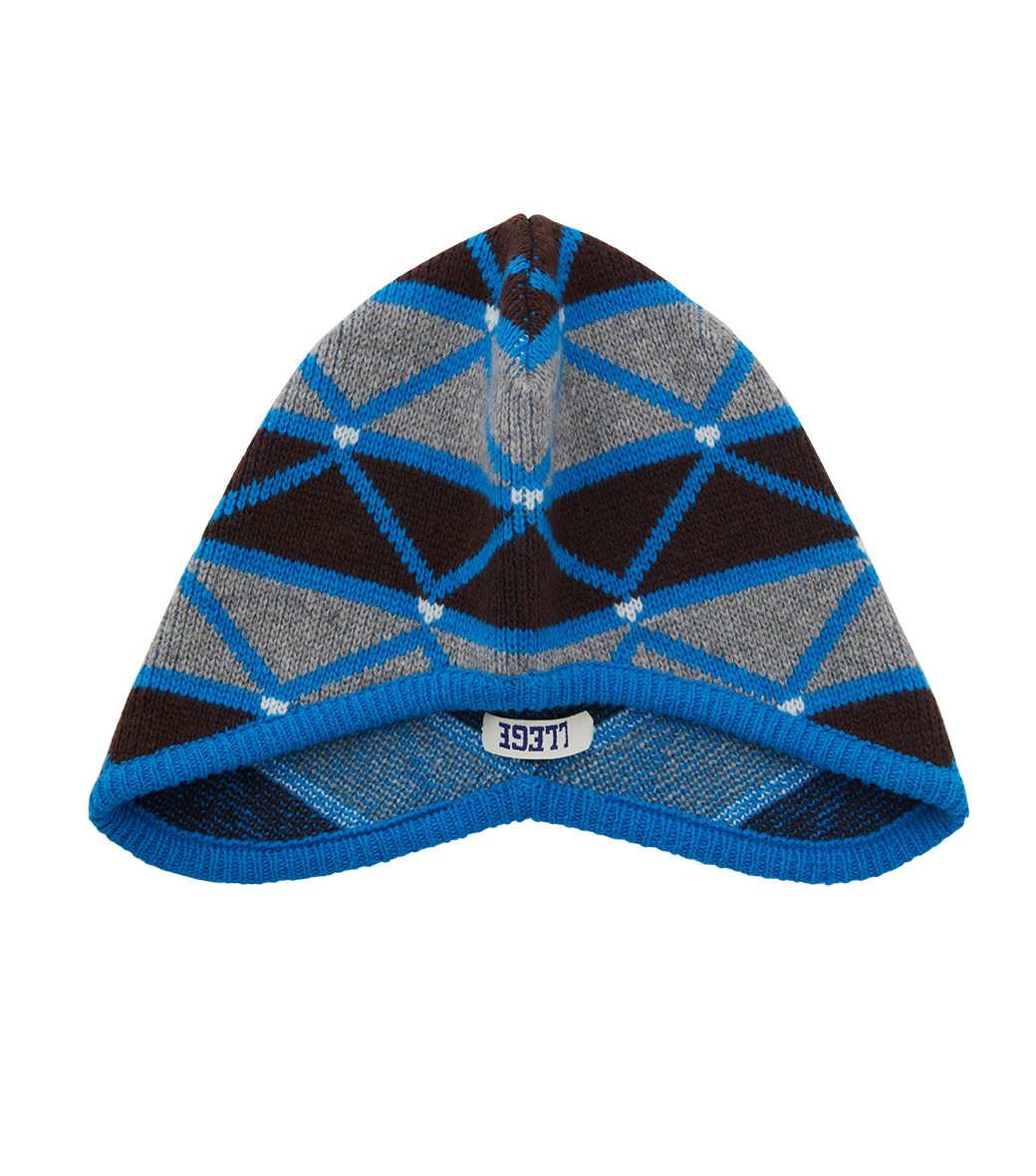 WINTER JAQUARD EARMUFF BEANIE