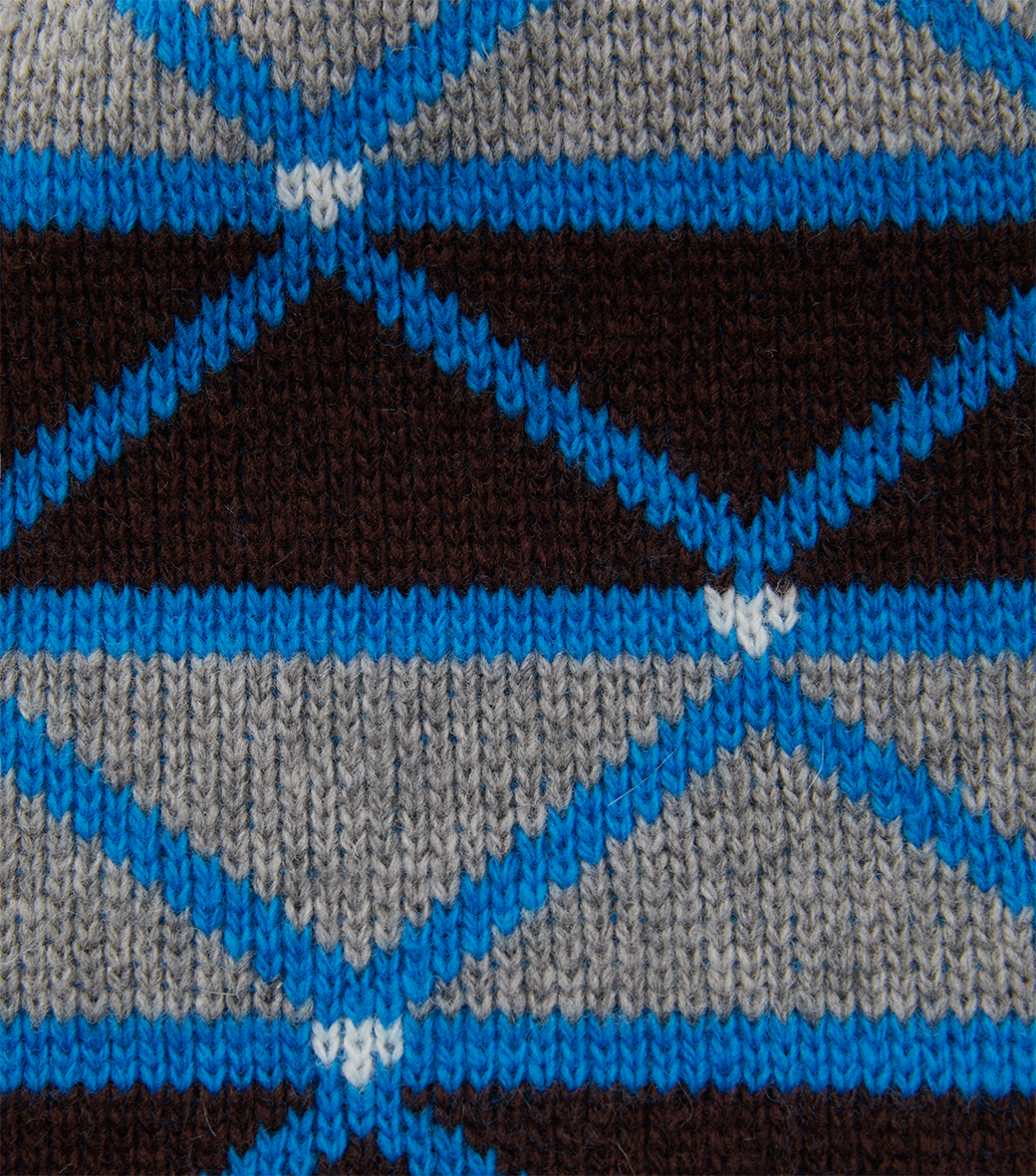 WINTER JAQUARD EARMUFF BEANIE