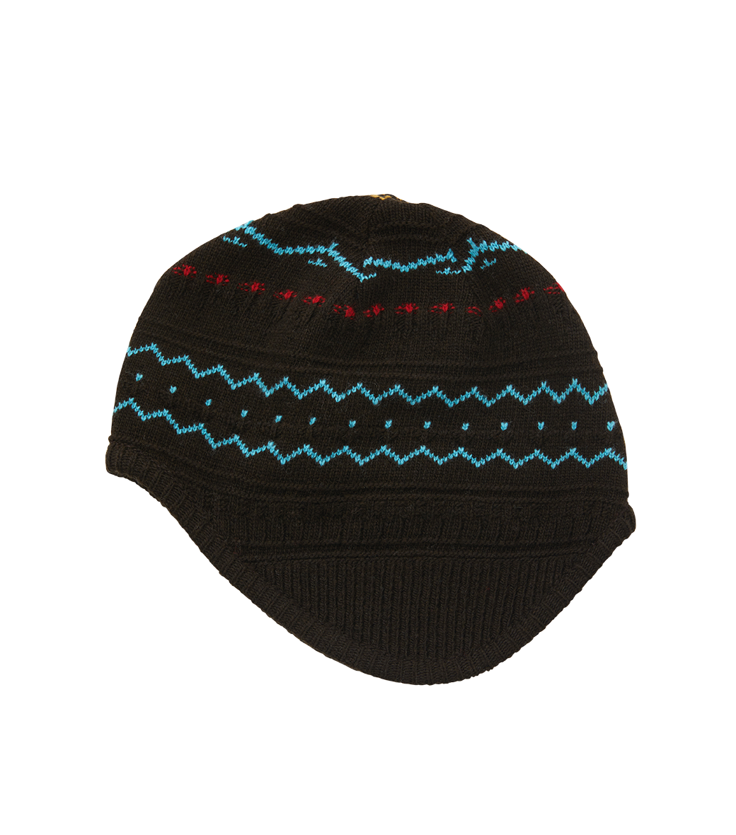 FAIR ISLE EARMUFF BEANIE